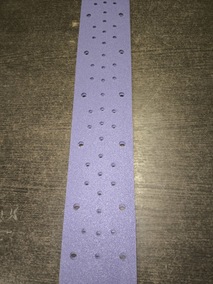 Превью Полоска абразивная VIOLET. P120 70мм*396мм /H7