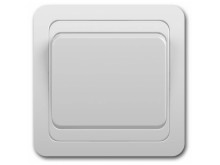 Превью Выключатель 1кл  10A  белый   ЛАДОГА  открытой установки IP20