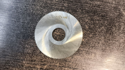 Превью Фреза 80 х 1,0 х 22 мм /  М3  /  ЗУБ  Z-100  Р6М5 / СССР