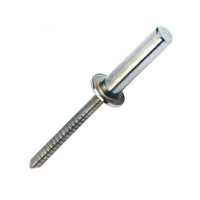 Превью Заклепка алюминий/сталь 6,4х21 мм. 