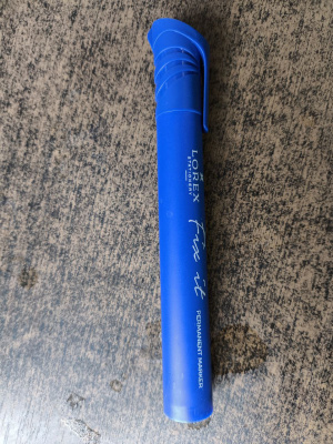 Превью Маркер круглый й / синий ПЕРМАНЕНТНЫЙ