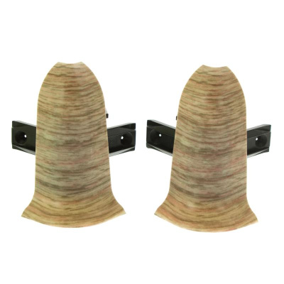 Превью Угол наружный для плинтуса с держ ПВХ/WIMAR  Вимар/WIMAR 58мм  Дуб Сальса 803