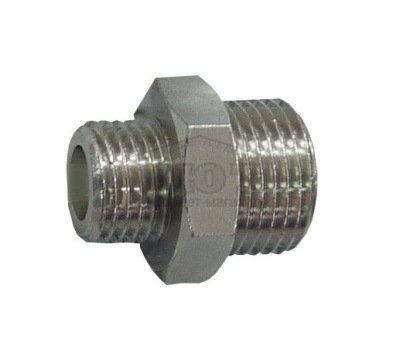 Превью Переходник	уп.20 шт., Переходник  1/4" папа - 3/8" папа