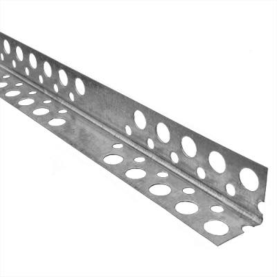 Превью Угол оцинкованный перфоррированный 20*20